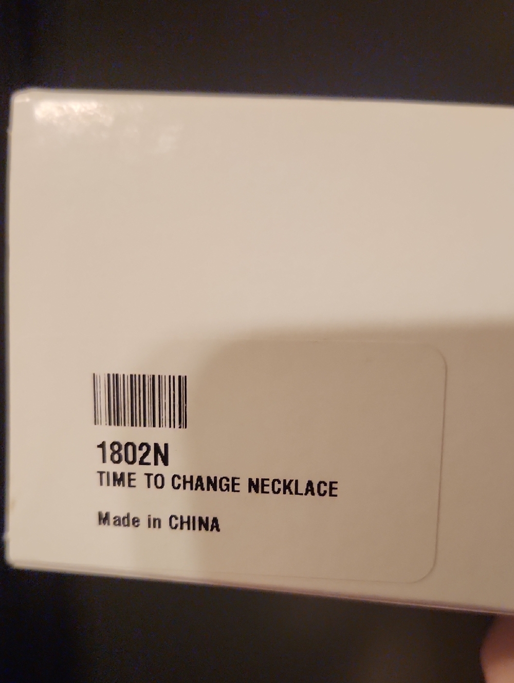 Touchstone Crystal Swarovski Time To Change Necklace (RETIRED, VERSATILE) - Picture 7 of 7